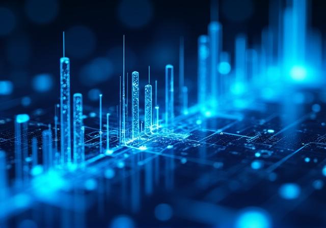 Visualización de datos predictivos y proyecciones de mercado